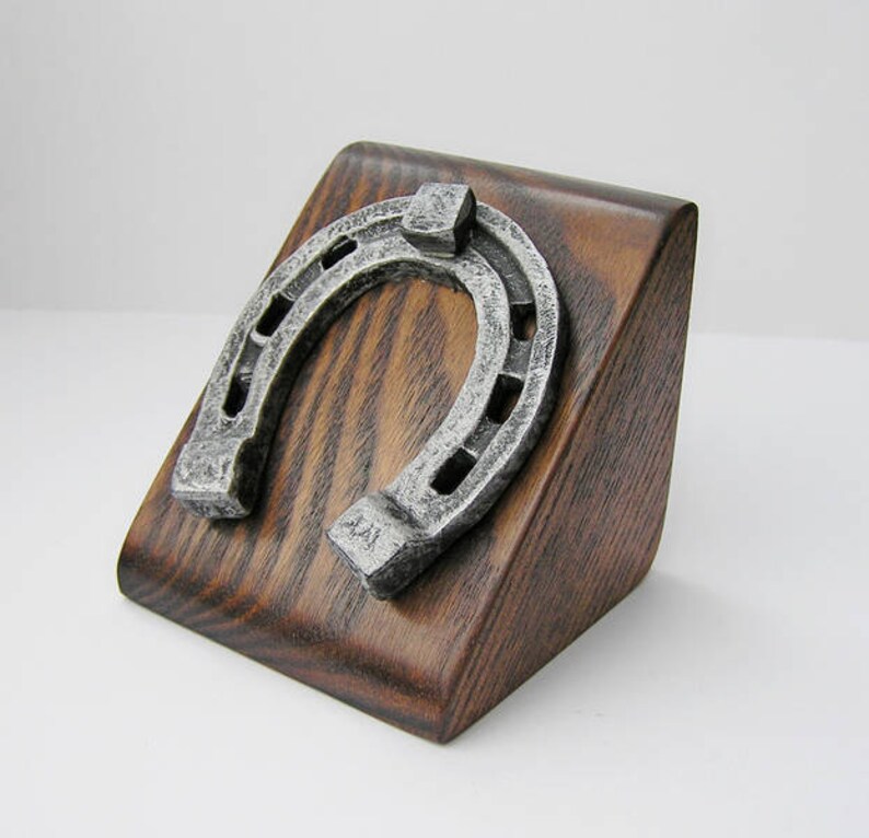 Iron Horseshoe Lucky Horseshoe Decorated Horseshoes Silver Etsy