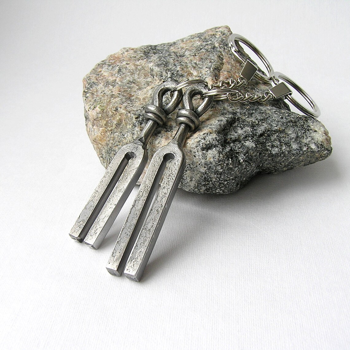 Tuning Fork Keychain Gift Musician Housewarming Etsy