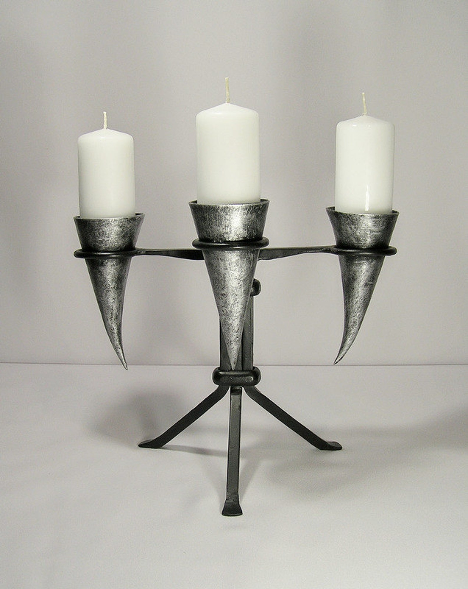 Skyrim candle holder Medieval candelabra LARP candle holder Etsy
