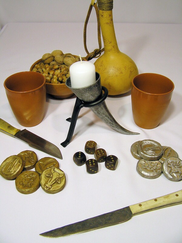 Medieval candle holder horn Skyrim horn candle holder Etsy