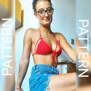 Crochet pattern / easy crochet pattern / crochet bikini / bikini pattern / crochet pdf / pdf pattern / instant download / downloadable / pdf image 1