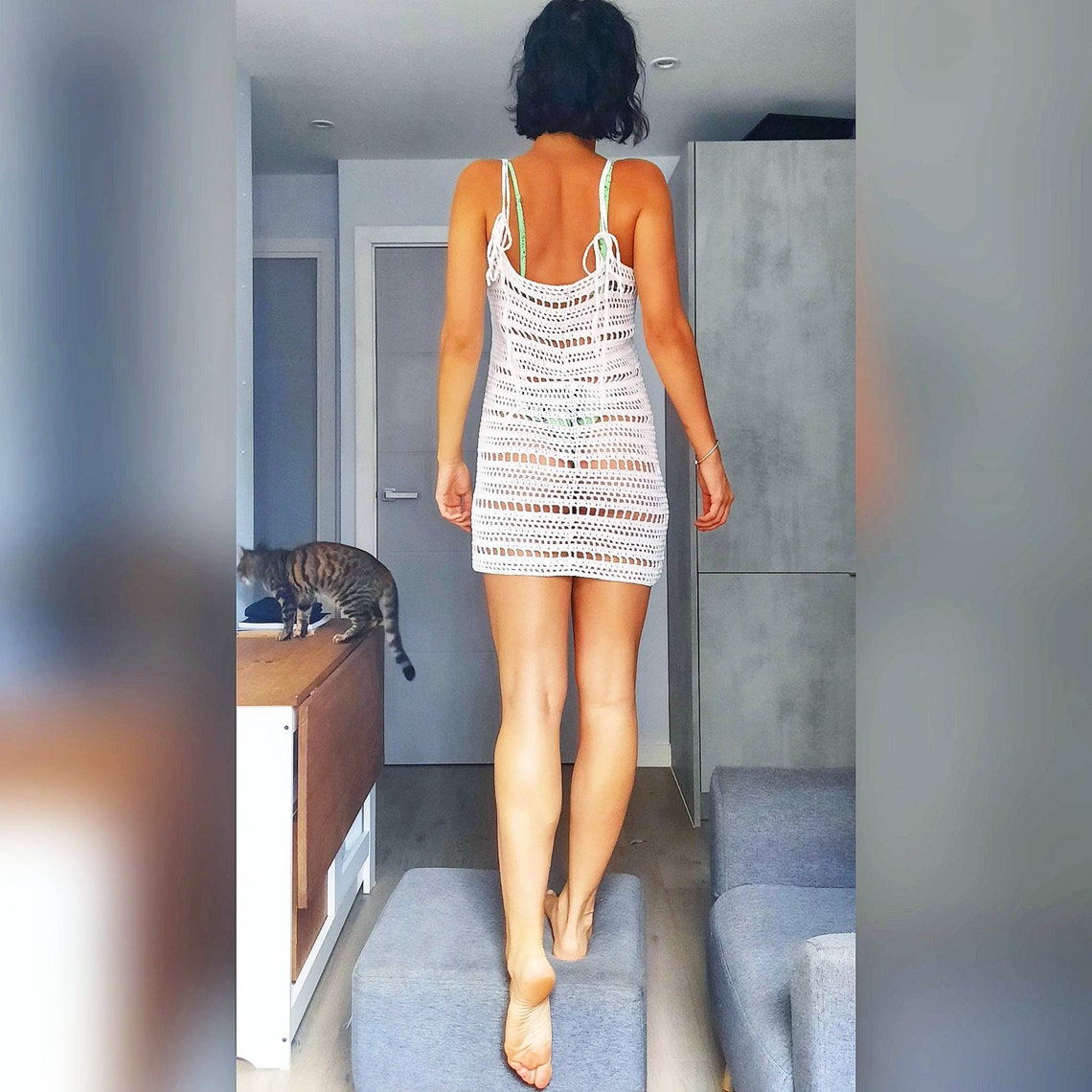 Easy Crochet Pattern / Crochet Cover up Pattern / Pdf Pattern Etsy