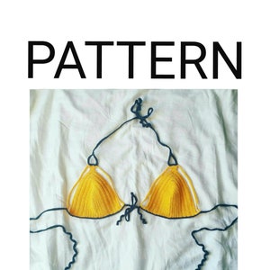 Crochet pattern / easy crochet pattern / crochet bikini / bikini pattern / crochet pdf / pdf pattern / instant download / downloadable / pdf image 6