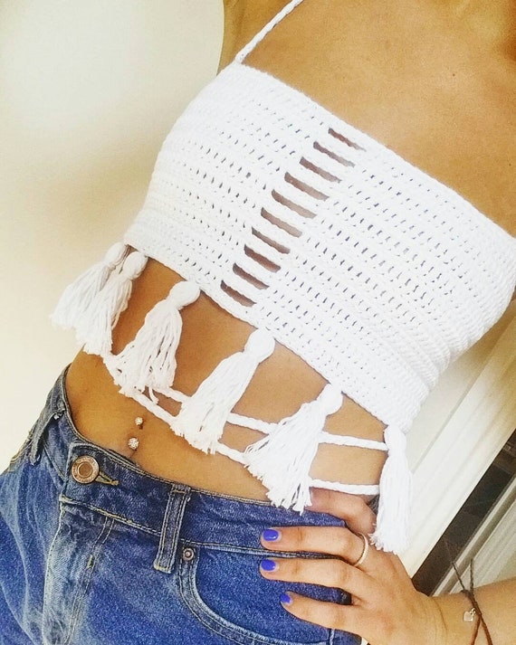 crochet tube top
