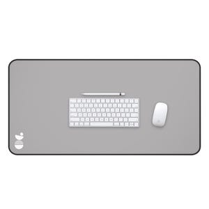 Tapis de bureau nordique élégant tapis de souris design simple pour bureau gris accessoires de bureau élégants cadeau collègue espace de travail moderne décoration de bureau à domicile