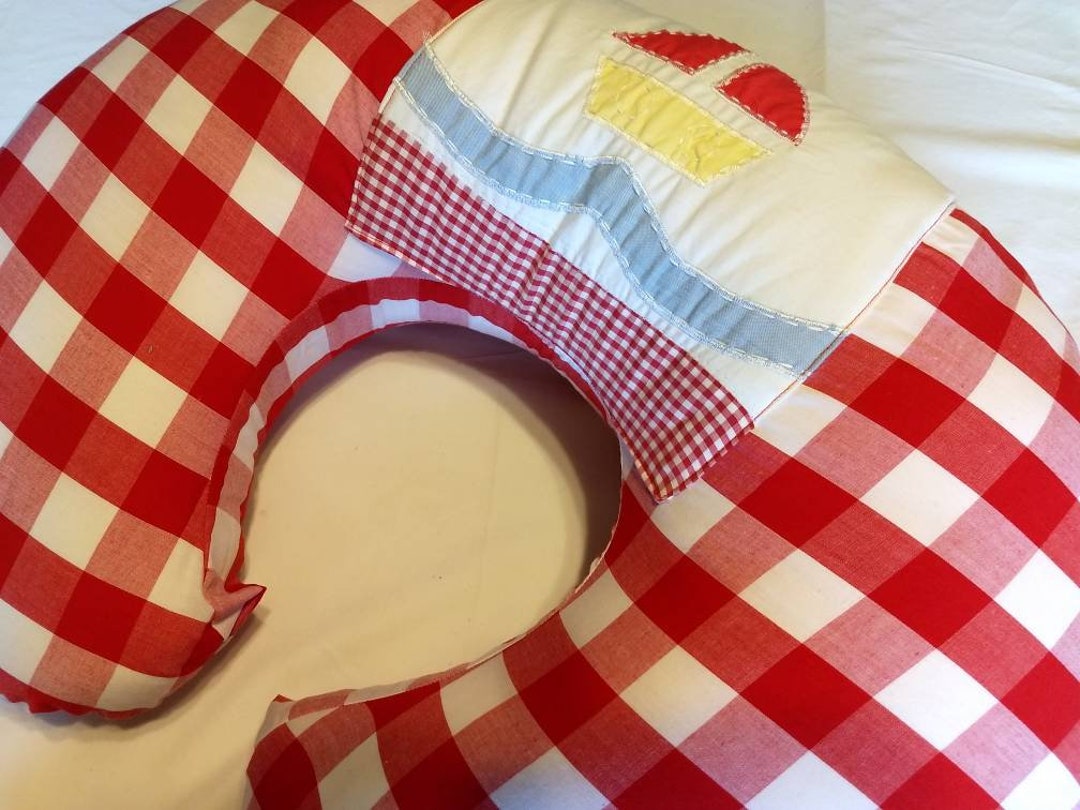 Pottery Barn Kids Quilting Sail Nursing Breastfeeding Pillow Etsy