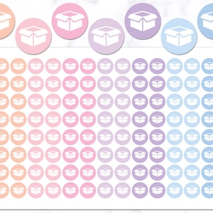 Autocollants pour colis | Autocollants de livraison | Stickers courrier heureux | Autocollants Happy Parcel | Acheter en ligne Stickers | Commande d'autocollants Amazon