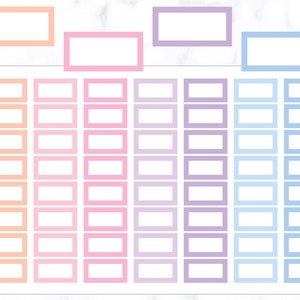 Mini Label Planner Stickers | Label Stickers | Mini Header Planner Stickers | Journal Stickers | Diary Stickers | Erin Condren Stickers