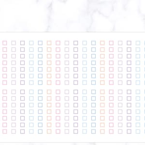 Vierkante checklist strip planner stickers | Vierkante checkliststickers | Checklist plannerstickers | Checklist stickers planner in meerdere kleuren