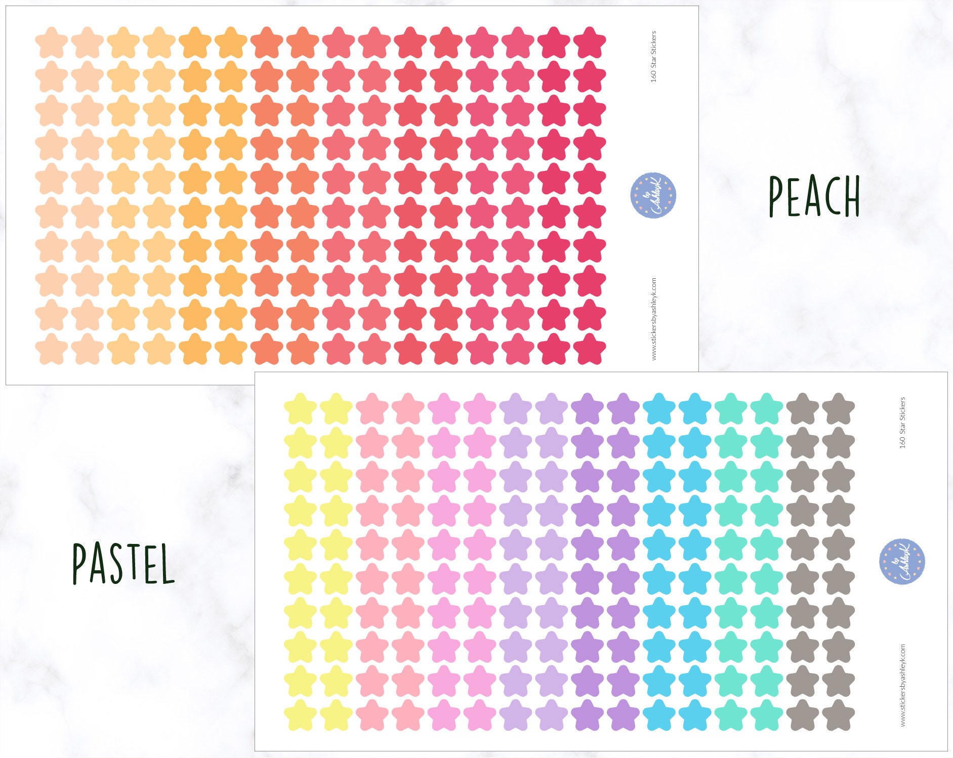 160 Star Planner Stickers Star Icon Stickers Planner - Etsy Australia