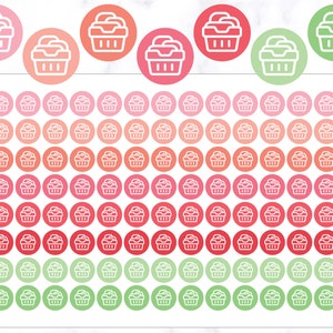 Pictogramstickers wasmand | Stickers wasdag | Huishoudelijk werkstickers | Stickers voor het schoonmaken van het huis | Cirkelstickers | Ronde pictogramstickers