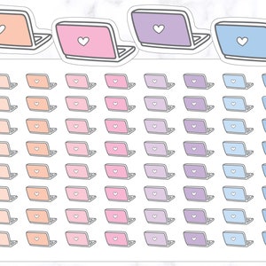 Adesivos para Agenda de Laptop | Adesivos de Trabalho | Adesivos para Laptop | Adesivos para Agenda | Adesivos de Estudo | Adesivos de Diário | Adesivos de Computador