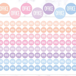 Office Stickers | Office Planner Stickers | Work Planner Stickers - Planner Stickers | Journal Stickers | Diary Stickers