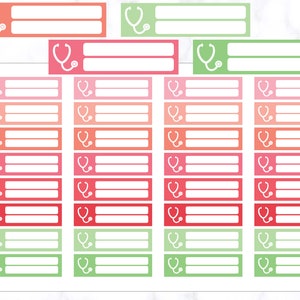 Doctor Appointment Sticker | Doctor Appointment Label Sticker | Doctor Appointment Tracker Planner Sticker | Appointment Tracking Sticker