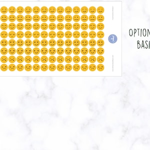 Cute Emoticon Stickers | Emoticon Round Stickers | Face Emoticon ...