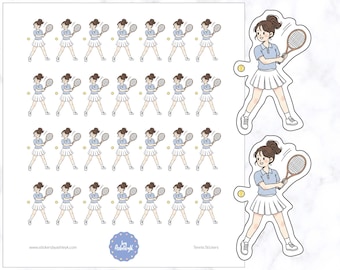 Tennis Sticker