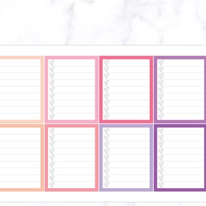 Checklist Full Box Planner Stickers | Checklist Full Box Stickers | Checklist Planner Stickers | Checklist Stickers - Erin Condren Planner