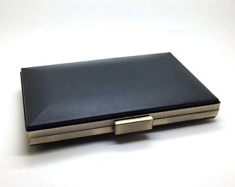 8 "x 5" (20 cm x 12 cm) DIY Metallrahmen mit getrennten Kunststoffabdeckungen für die Herstellung von iPhone 12 Pro Flat Box Clutch, für Taschendesigner AC035A