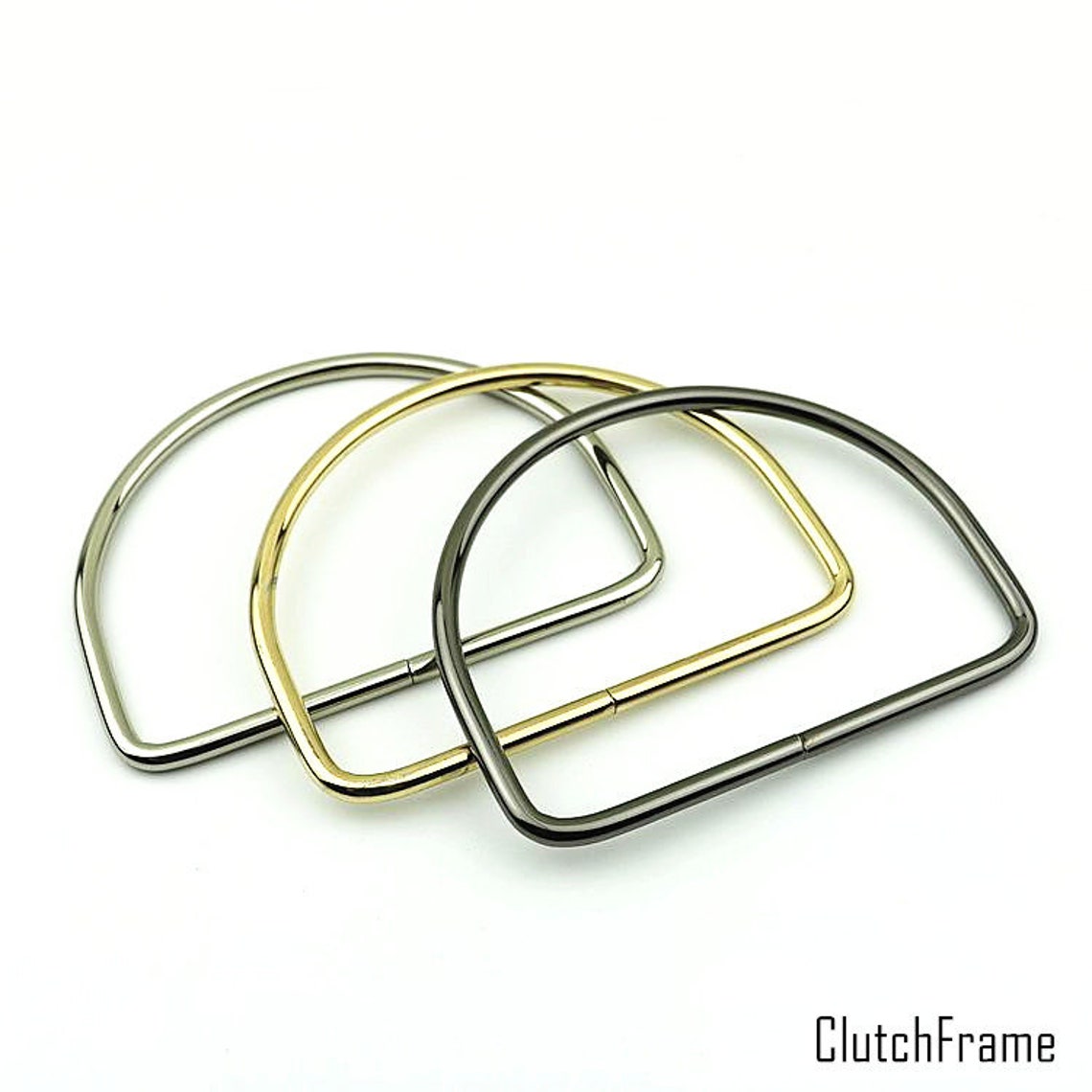 Metal Bag Handle 13cm X 10cm One Pair Bar T6mm DIY Purse Etsy