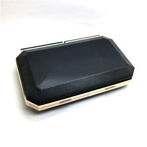 8 x 5 20cm x 12cm iPhone 8 Plus box clutch DIY minaudiere frame with plastic covers AC058 image 2