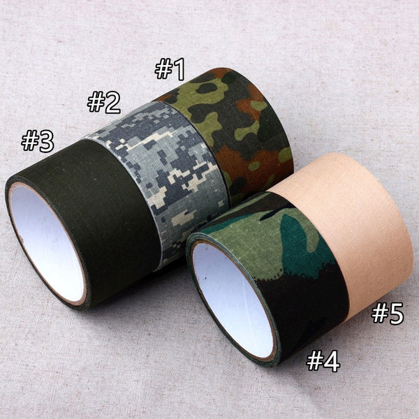 W5cm (2 inches) Low-viscosity, Digital camouflage ACU outdoor bag luggage tape, LD001