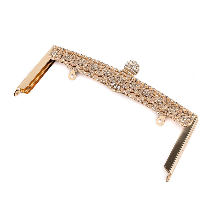 20.5cm x 8.5cm Hundreds of rhinestones clutch purse DIY frame Etsy