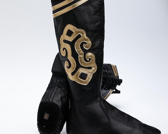 Dancer Boots, Unisex Dance Boots for Cirque and Pole dance, Trapeze Boots, Gaiters, Aerial boots