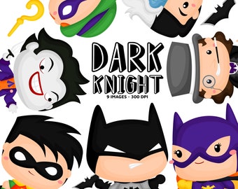 Batman Clipart Etsy