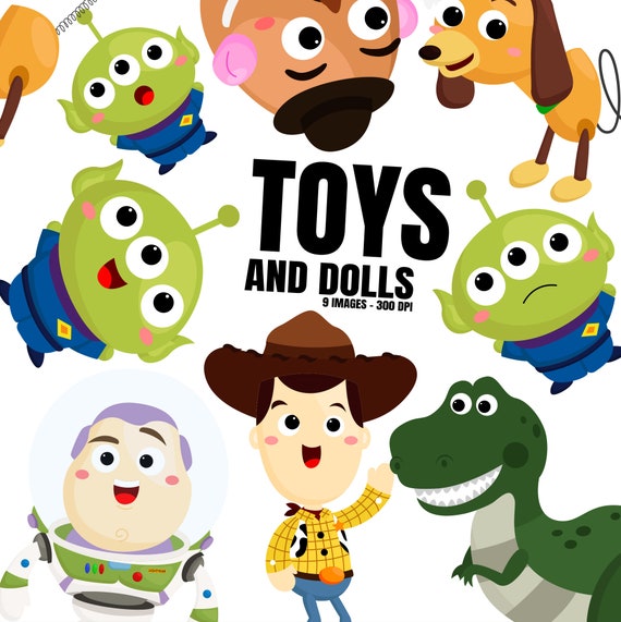 Download Toys Clipart Cowboy Clip Art Astronauts Clipart Free Svg Etsy