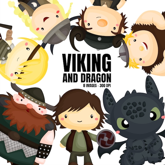 Download Free Viking Clipart Dragon Clip Art Fantasy Clipart Free Svg Etsy SVG Cut Files