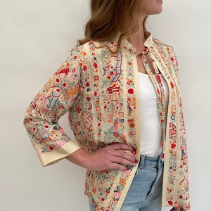 1920s embroidered jacket vintage