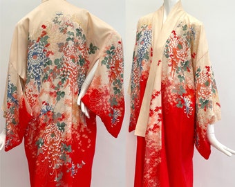 1960s vintage kimono robe