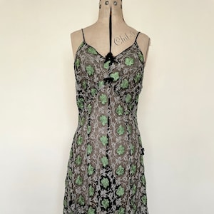 1930s embroidered step in teddy