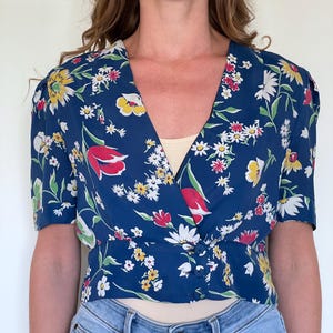 1930s jacket floral design vintage