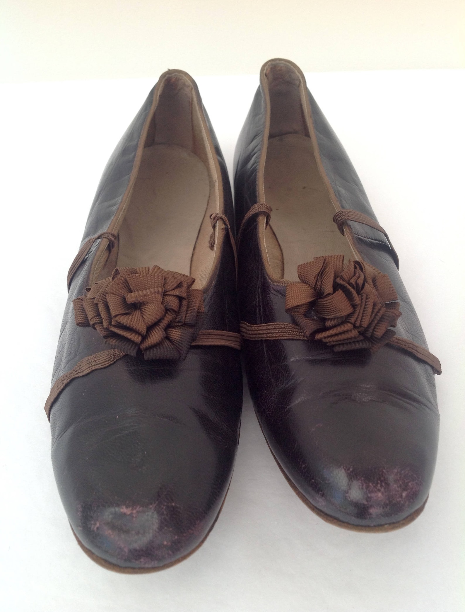 1920s shoes ballerina ballet style by clarks vintage antique