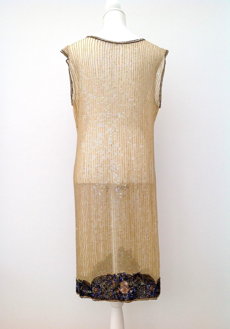 1920s Style Beaded Dress Art Deco | Etsy
