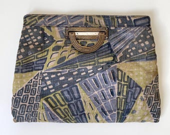 1920s silk bag Art Deco design