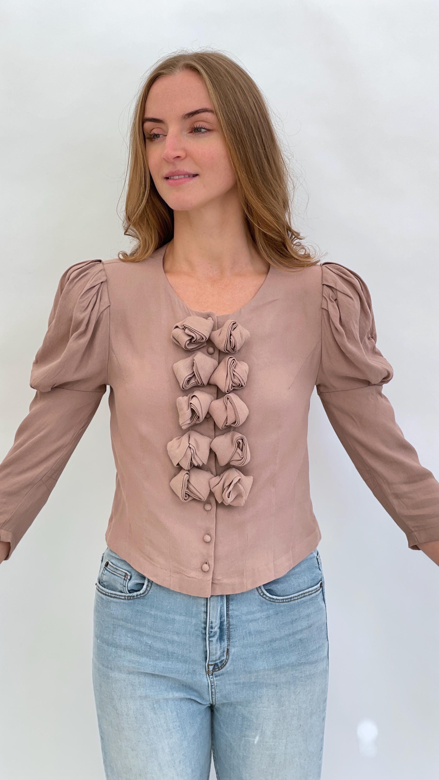Ossie Clark Blouse - Etsy Ossie Clark Blouse - Etsy