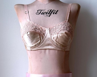 1930s satin bra vintage lingerie