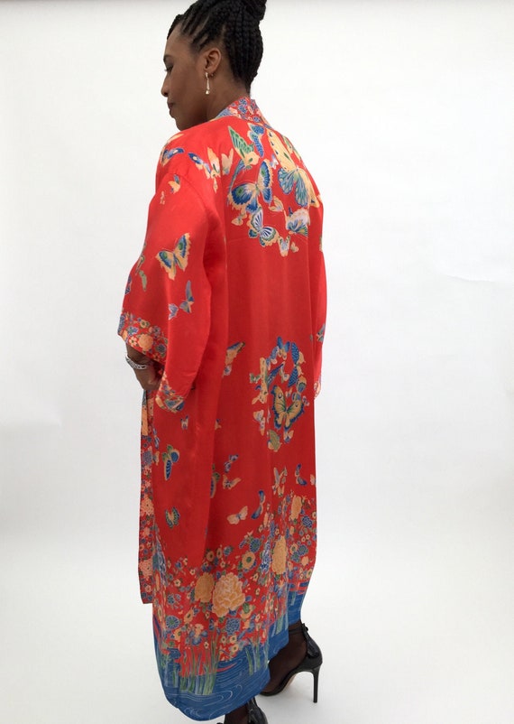1920s butterfly robe kimono vintage antique