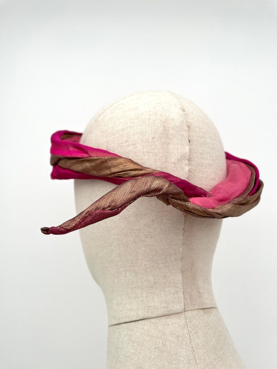 1920s lamé headband antique - image 5