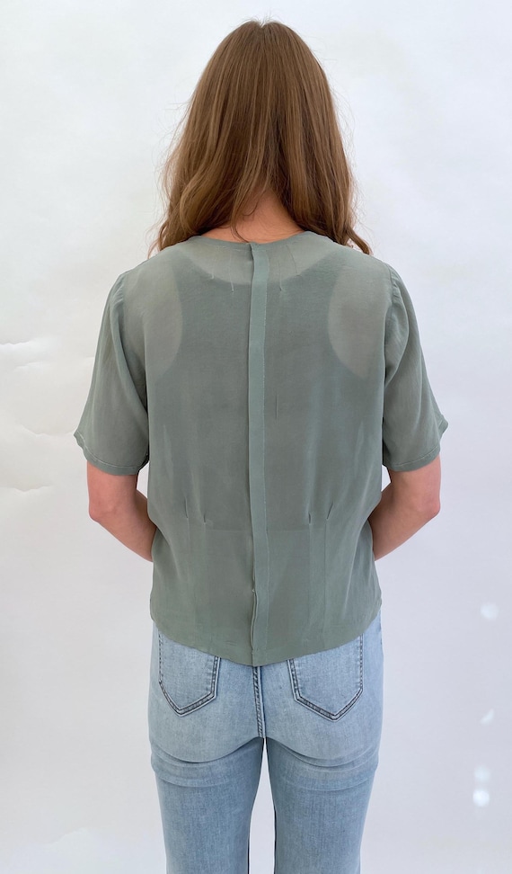 1930s Belle Blouse - Port
