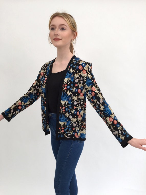 1920s embroidered jacket vintage antique
