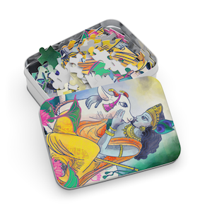 Krishna Govinda Kids&#39; Puzzle - Jigsaw Puzzle (30, 110, 252 - Piece)