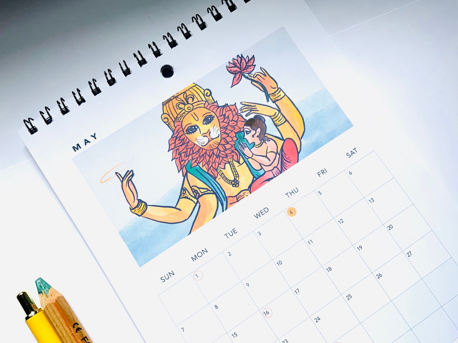 Vaisnava calendar 2023 calendar monthly calendar wall art etsy