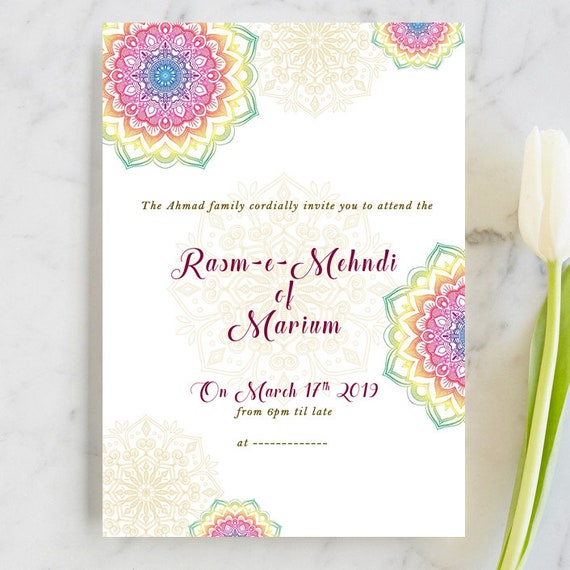 Nikah Invitations Online