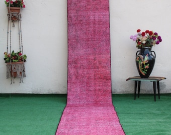 Long Runner Rug, 2'x18' Rug, Hallway Rug, Turkish Runner Rug, Hallway Runner Rug, Corridor Rug, Oriental Long Runner Rug, Boho Stair Runner