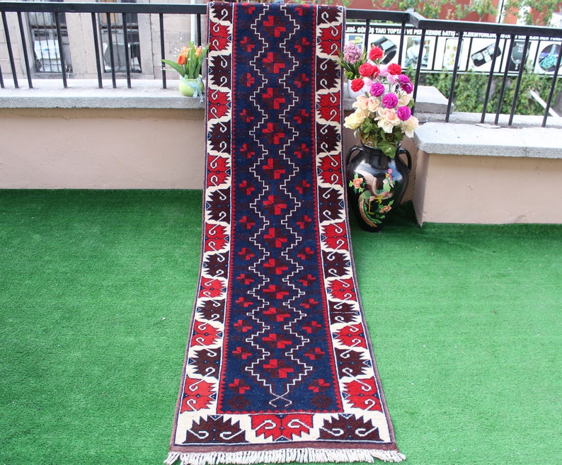 Runner Rug, Turkish Vintage Runner, Oushak Runner Rug, Decorative Oushak Runner, Oushak Hallway Rug, Narrow Oushak runner, 280x60cm9.2x2.ft image 5