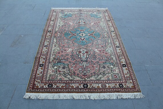 Turkish Rug, Vintage Rug, Kayseri Rug, Vintage Turkish Rug