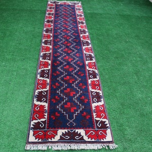 Runner Rug, Turkish Vintage Runner, Oushak Runner Rug, Decorative Oushak Runner, Oushak Hallway Rug, Narrow Oushak runner, 280x60cm9.2x2.ft image 1